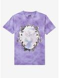 Cursed Princess Club Gwendolyn & Frederick Frame Foil Tie-Dye Boyfriend Fit Girls T-Shirt, MULTI, hi-res