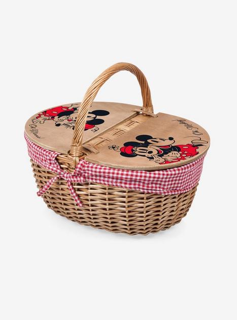 Disney Mickey & Minnie Mouse Country Picnic Basket | Hot Topic