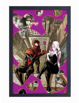 Marvel Spider-Man Romance Framed Poster, , hi-res