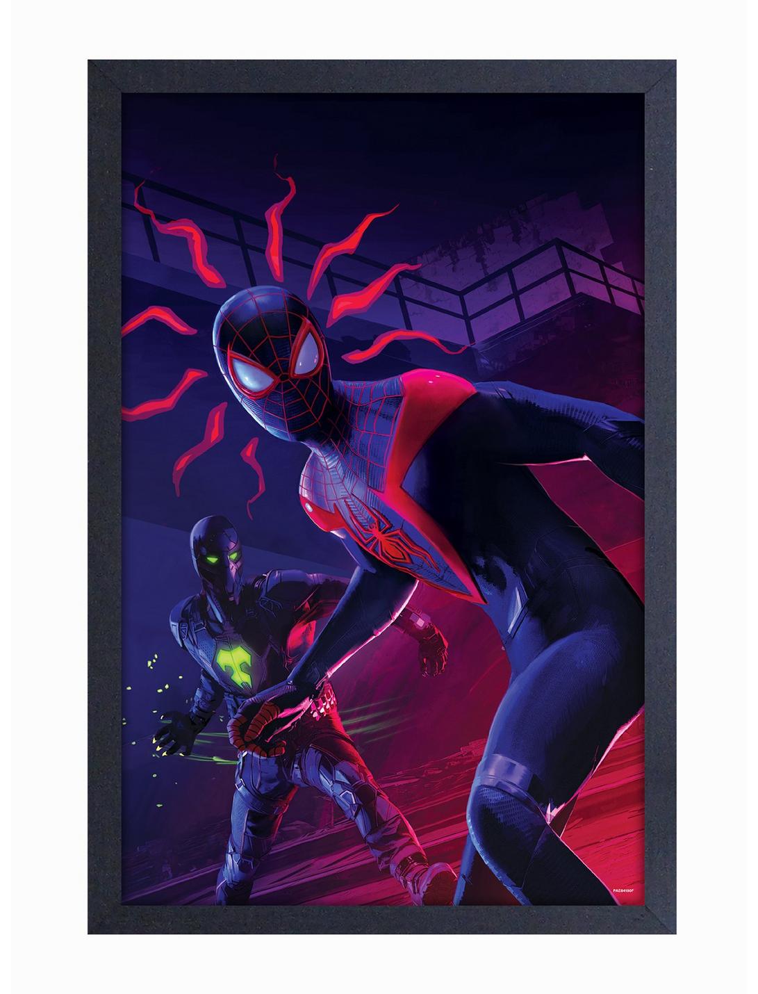 Marvel Spider-Man Prowler Framed Poster, , hi-res