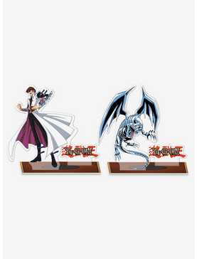 Yu-Gi-Oh! Blue Eyes White Dragon & Seto Acrylic Figure Set, , hi-res