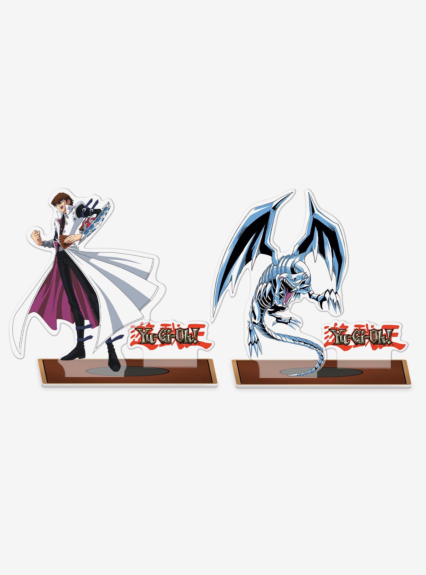 Yu-Gi-Oh! Blue Eyes White Dragon & Seto Acrylic Figure Set, , hi-res