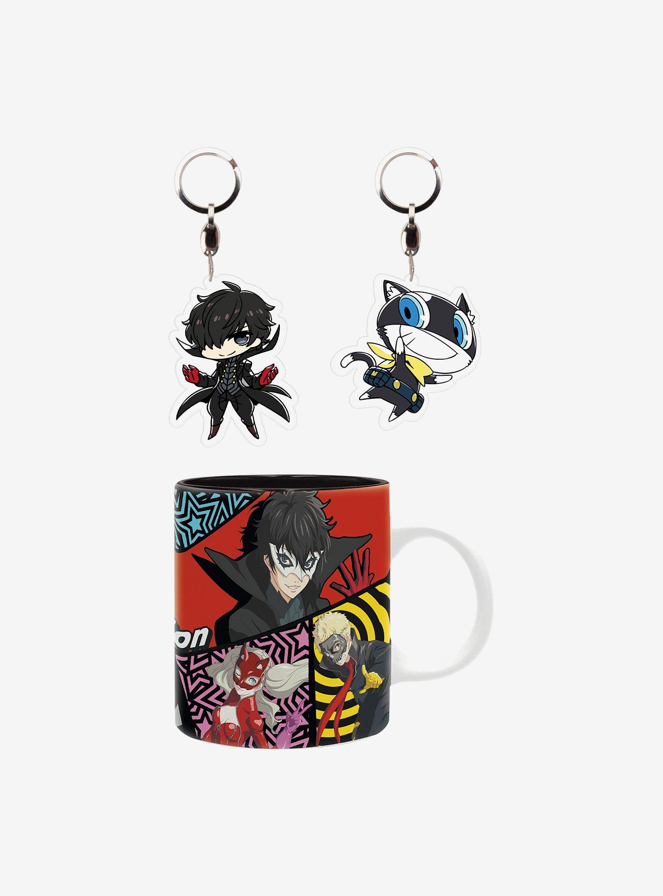 Persona 5 Mug and Acrylic Keychain Set, , hi-res