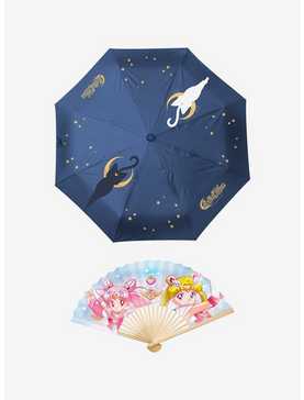 Sailor Moon Umbrella and Fan Set, , hi-res