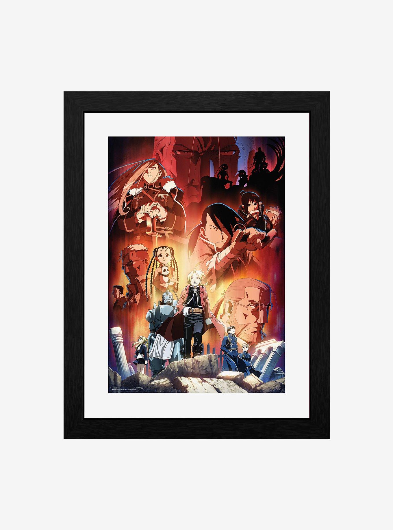 Fullmetal Alchemist Brotherhood: Key Art Framed Print, , hi-res