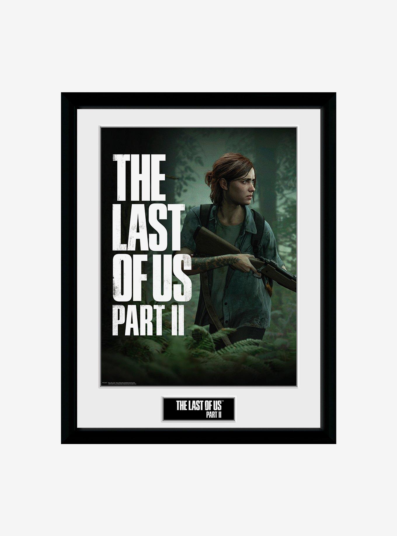 The Last Of Us Part II Ellie In The Woods Framed Print, , hi-res