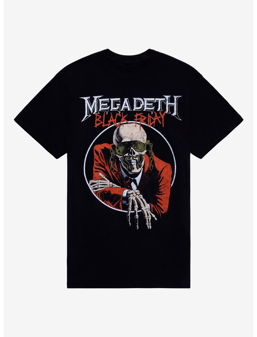 Megadeth Black Friday T-Shirt, BLACK, hi-res