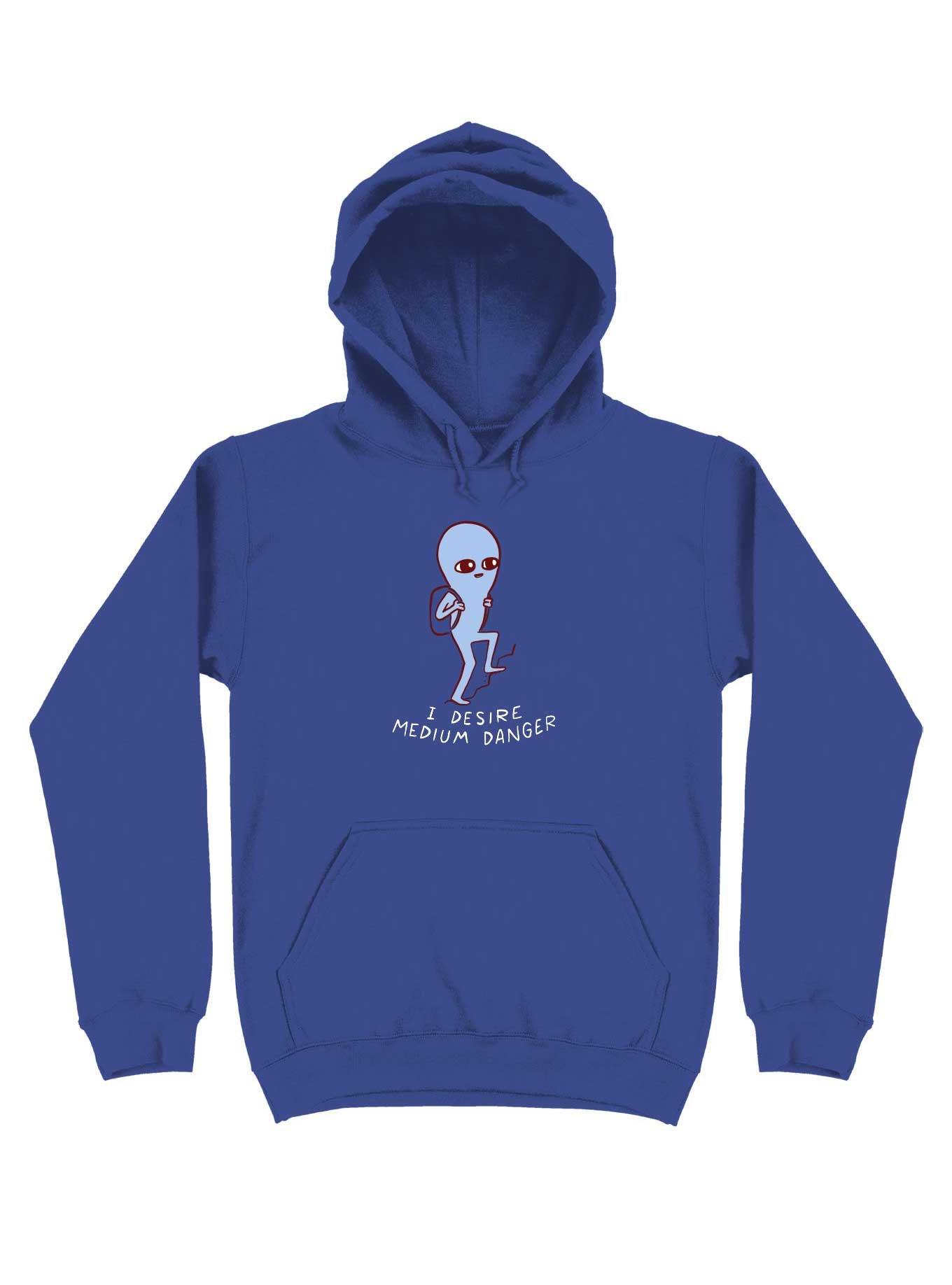 Strange Planet I Desire Medium Danger Hoodie, , hi-res
