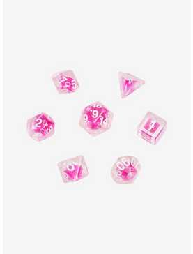 Hot Pink Polyhedral Dice Set, , hi-res