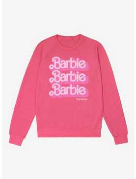 Barbie The Movie Logo Stack French Terry Sweatshirt, , hi-res