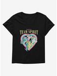 My Little Pony Team Spirit Girls T-Shirt Plus Size, BLACK, hi-res