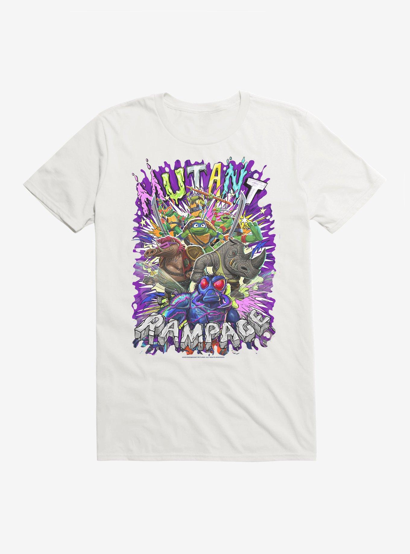 Teenage Mutant Ninja Turtles: Mutant Mayhem Mutant Rampage T-Shirt, WHITE, hi-res