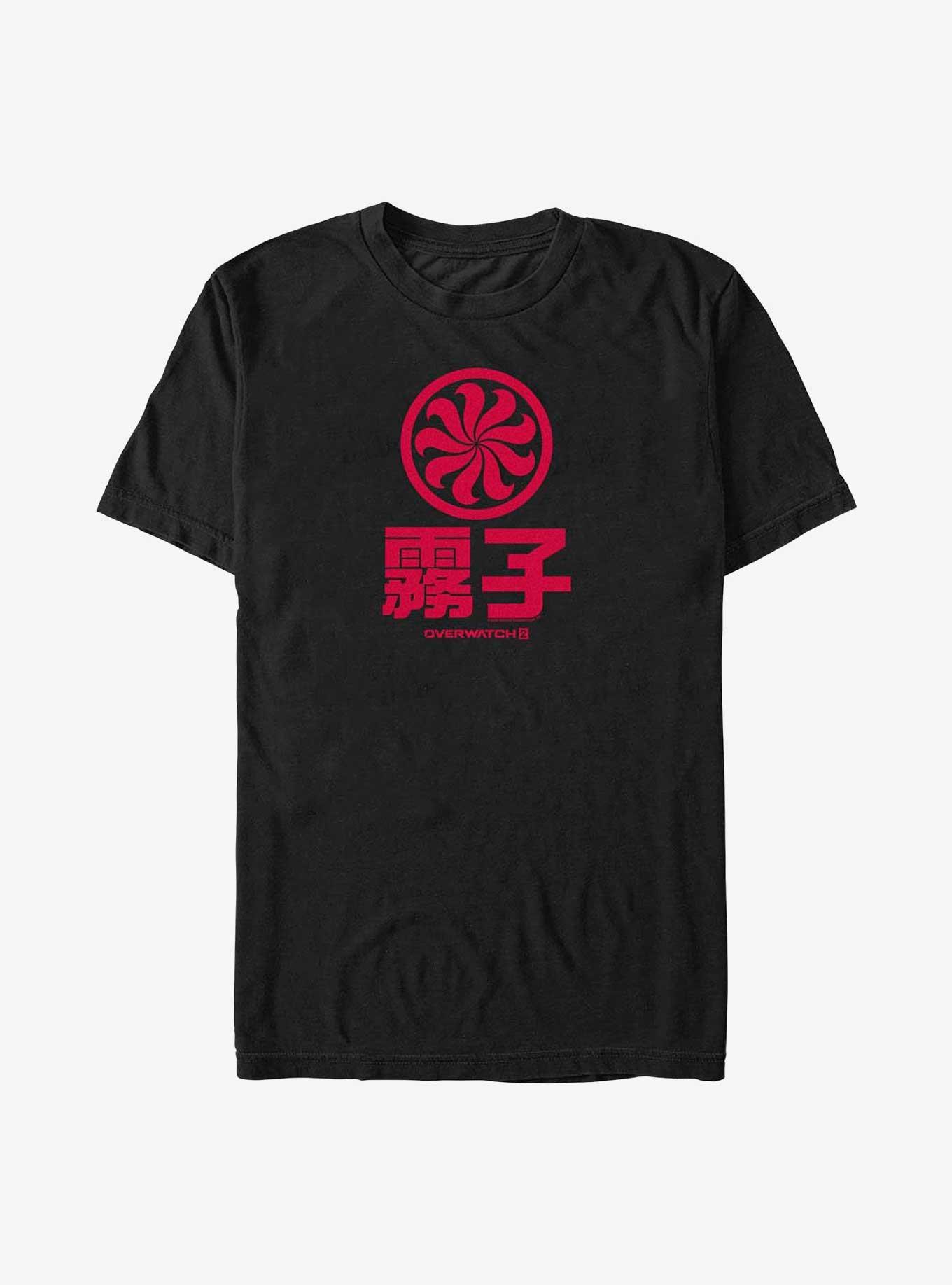 Overwatch Kiriko Icon Big & Tall T-Shirt, BLACK, hi-res