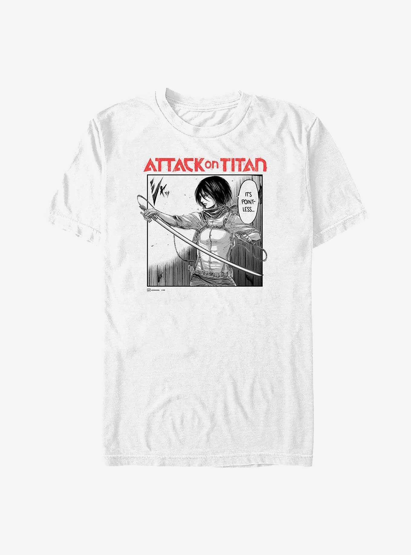 Attack On Titan Mikasa Manga Poster Big & Tall T-Shirt, , hi-res