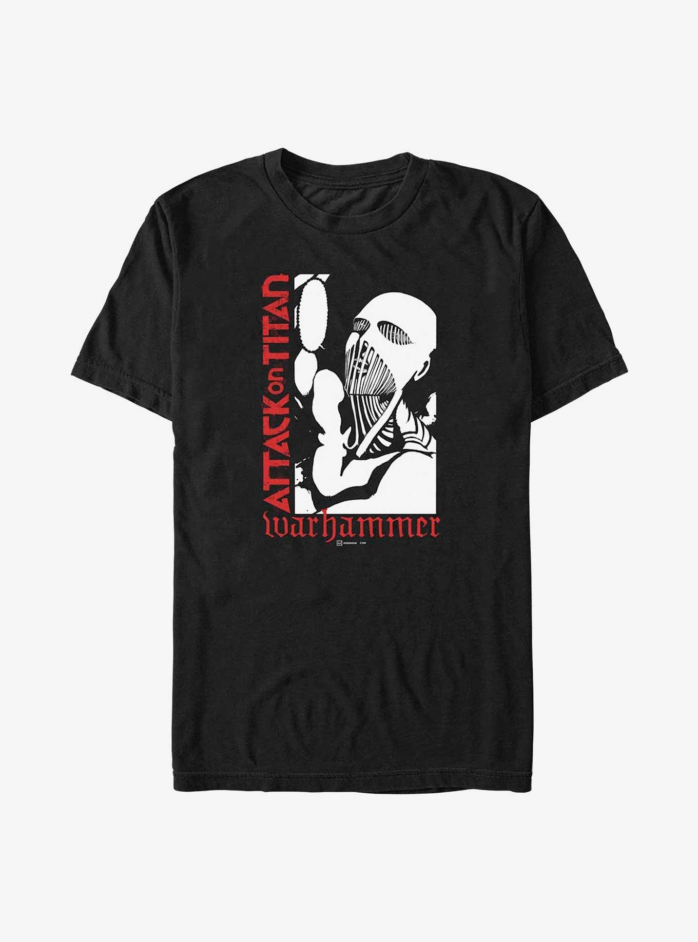 Attack On Titan Big Warhammer Big & Tall T-Shirt