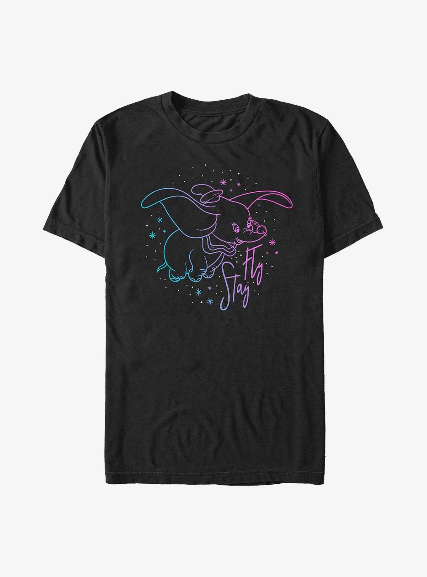 Disney Dumbo Stay Fly Big & Tall T-Shirt, BLACK, hi-res