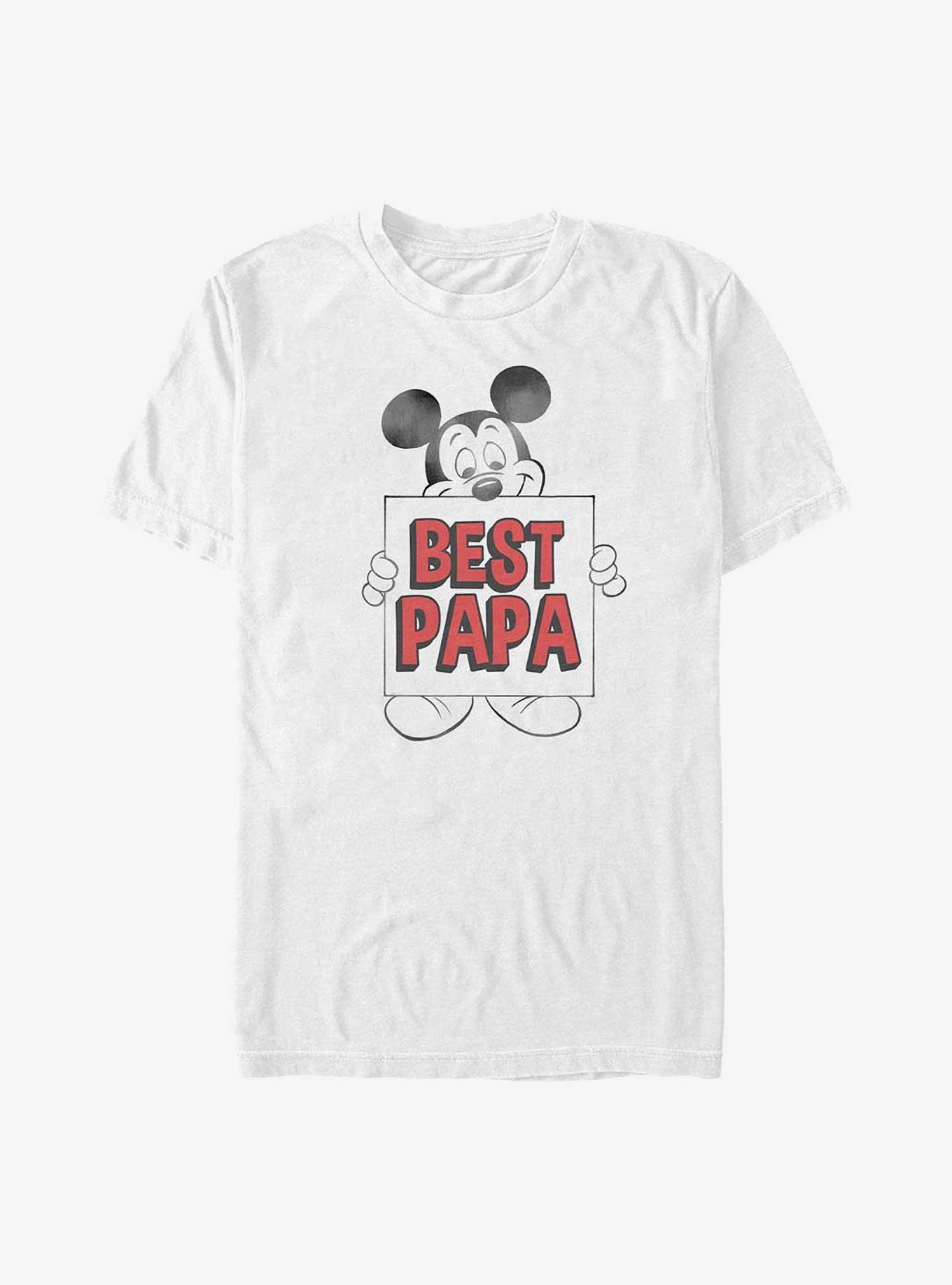 Disney Mickey Mouse Best Papa Big & Tall T-Shirt, , hi-res