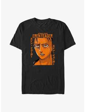 Attack On Titan Eren Yeager Poster Big & Tall T-Shirt, , hi-res