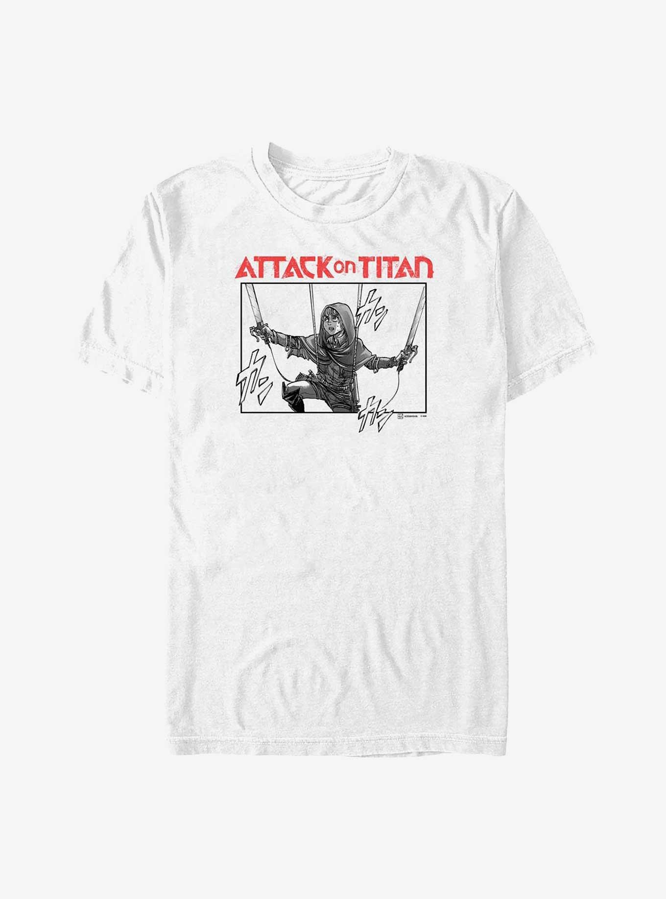 Attack On Titan Armin Manga Poster Big & Tall T-Shirt
