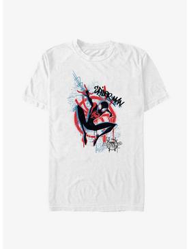 Marvel Spider-Man: Into the Spider-Verse Graffiti Miles Morales Big & Tall T-Shirt, , hi-res
