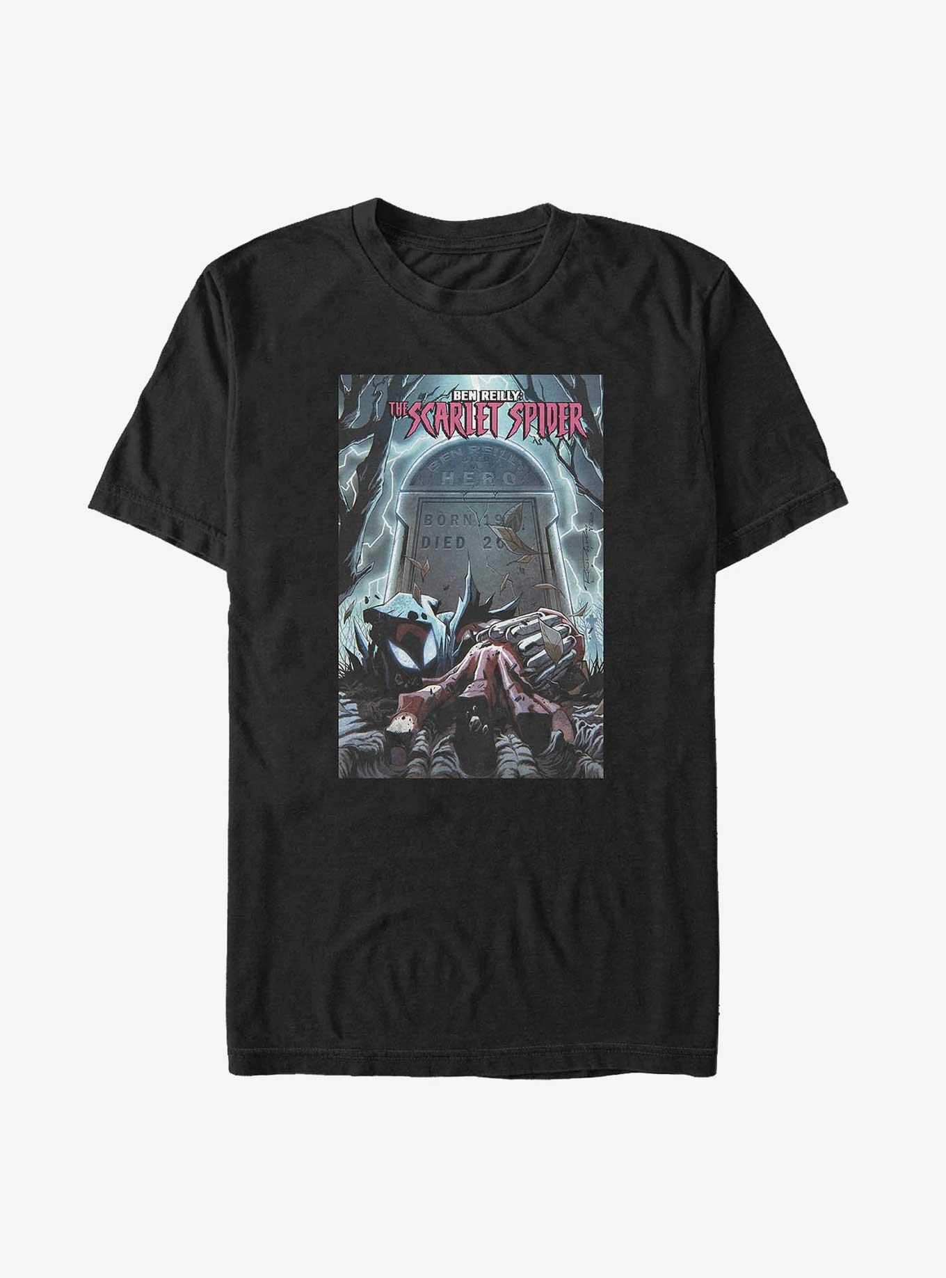 Marvel Spider-Man: Into the Spider-Verse The Scarlet Spider Poster Big & Tall T-Shirt, , hi-res