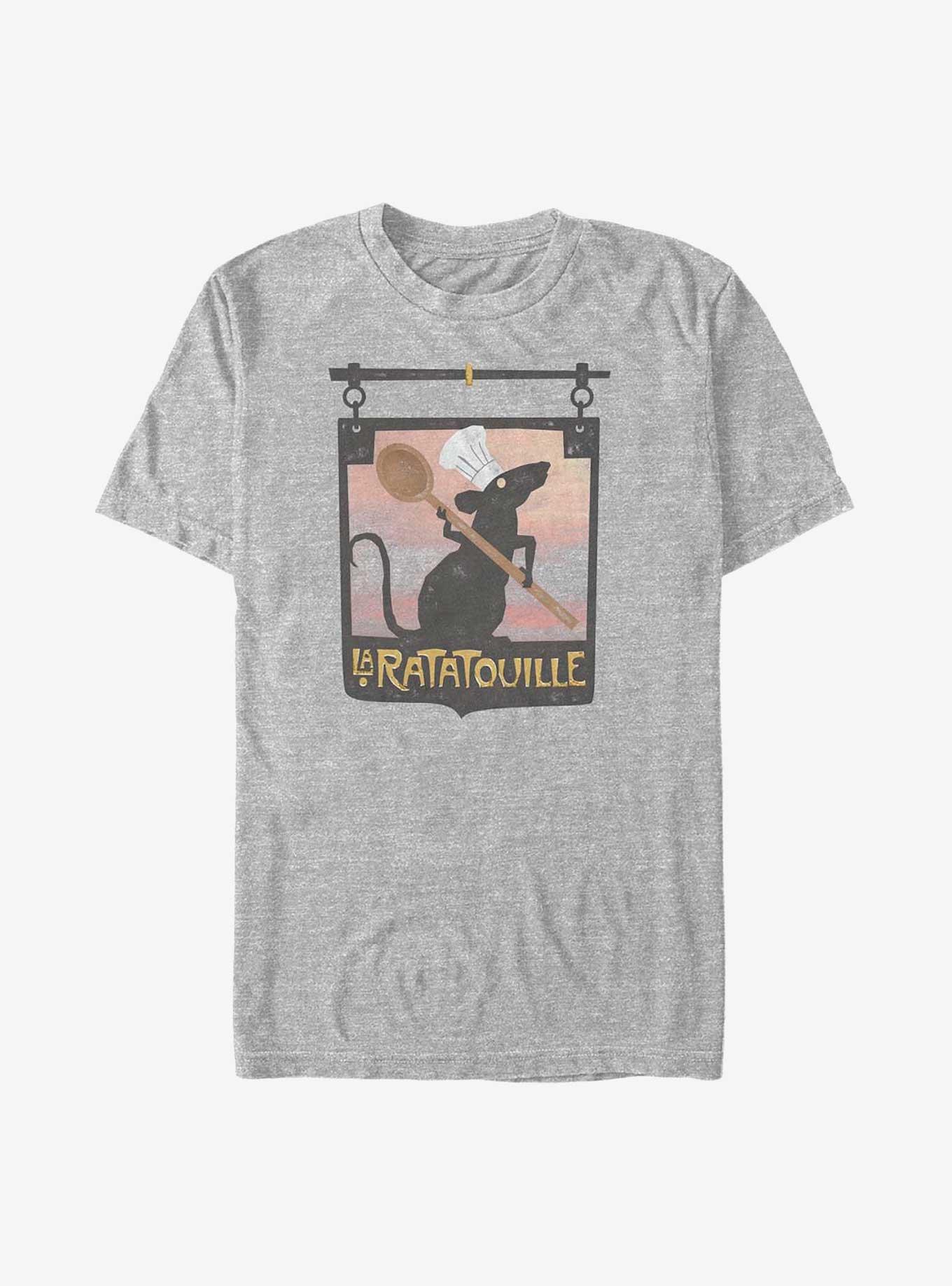 Disney Pixar Ratatouille La Ratatouille Sign Big & Tall T-Shirt, ATH HTR, hi-res