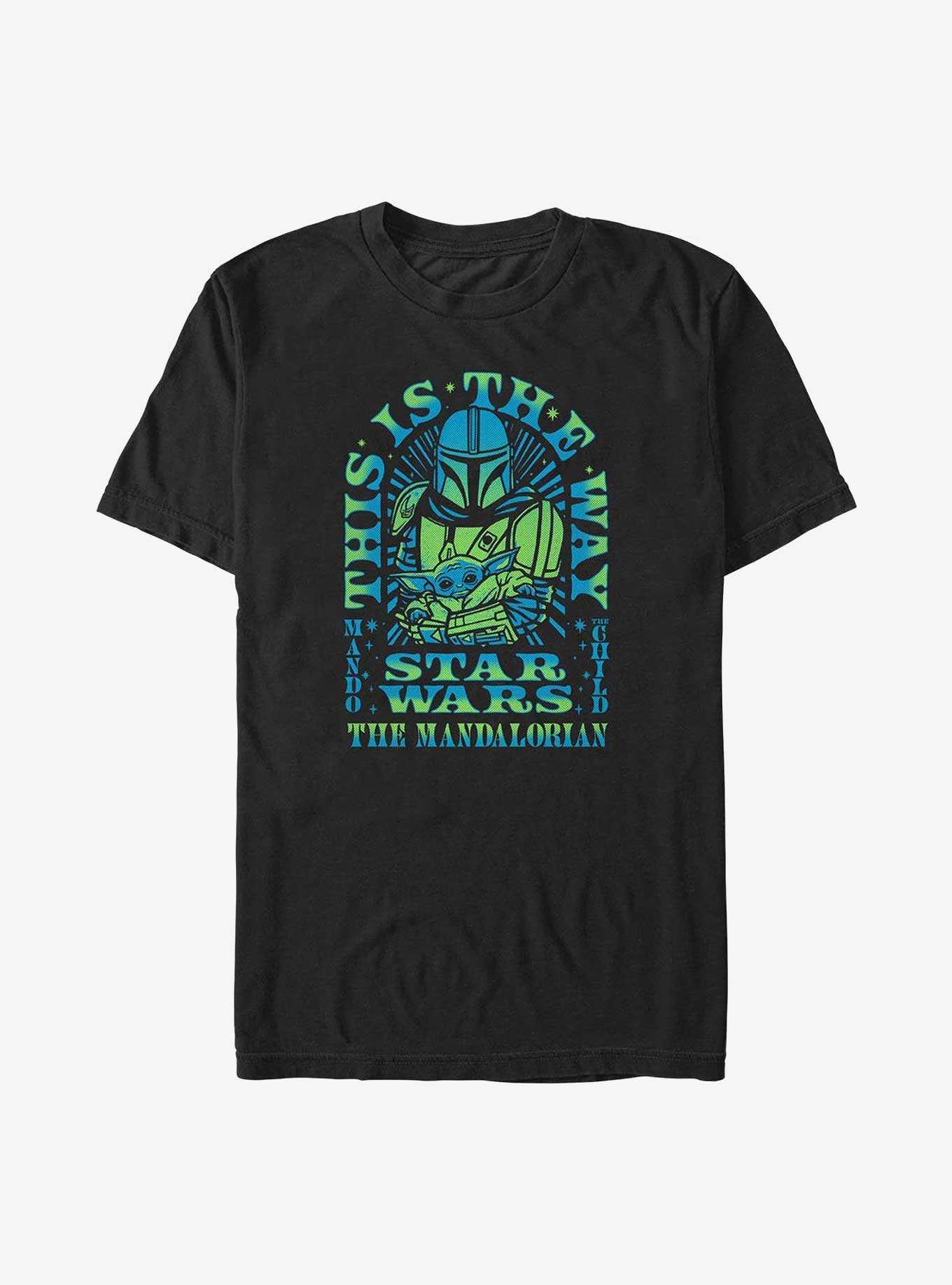 Star Wars The Mandalorian This Is The Way Mando and Child Big & Tall T-Shirt, , hi-res