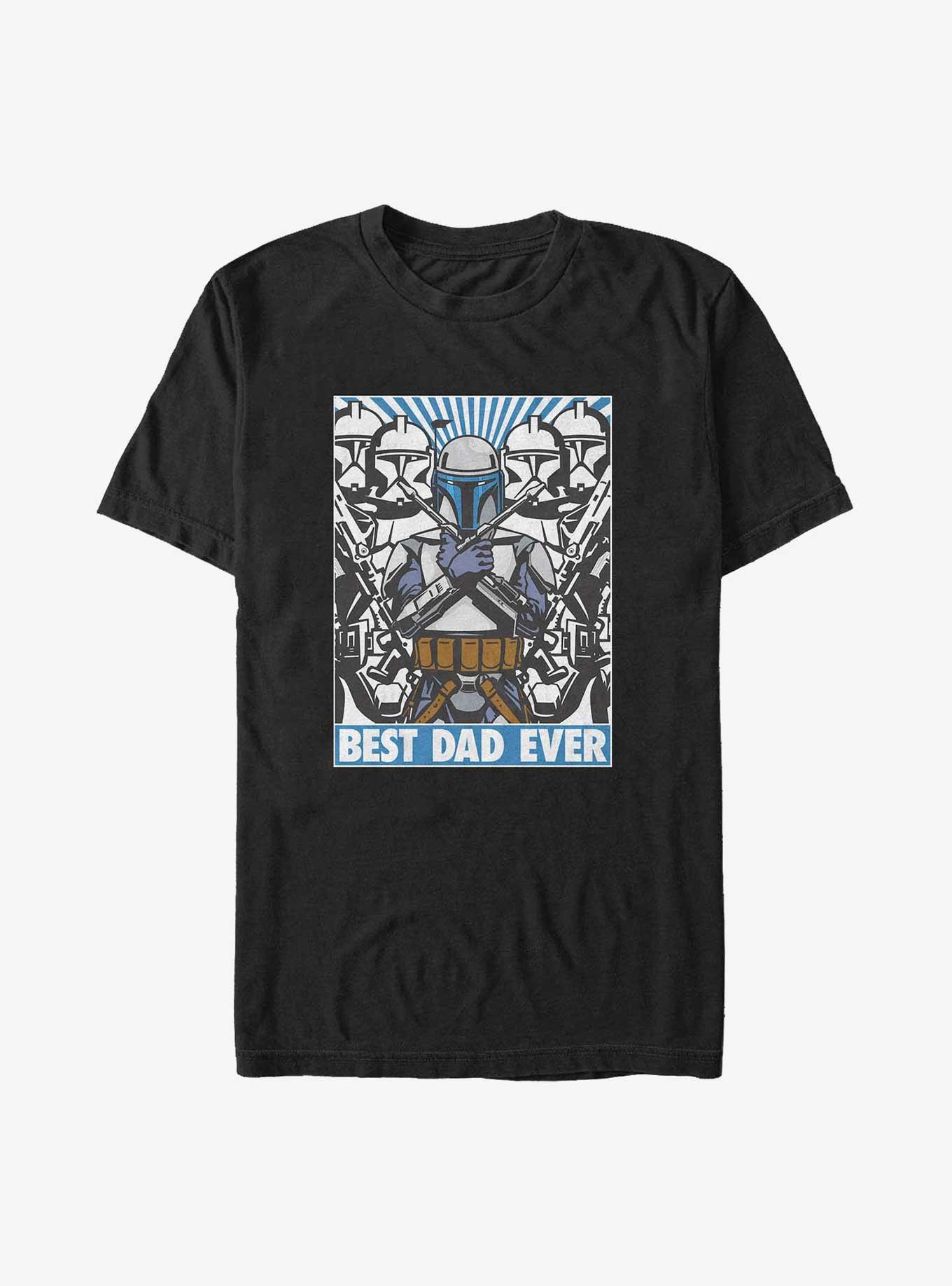 Star Wars Jango Best Dad Ever Big & Tall T-Shirt, , hi-res