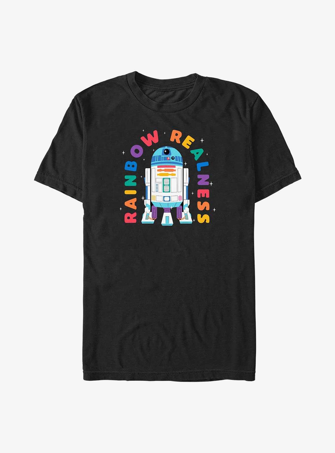 Star Wars R2-D2 Rainbow Realness Big & Tall T-Shirt, , hi-res