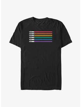Star Wars Lightsaber Pride Flag Big & Tall T-Shirt, , hi-res
