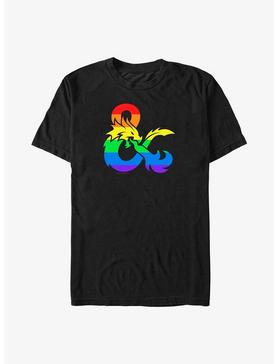 Dungeons & Dragons Pride Flag Logo Big & Tall T-Shirt, , hi-res