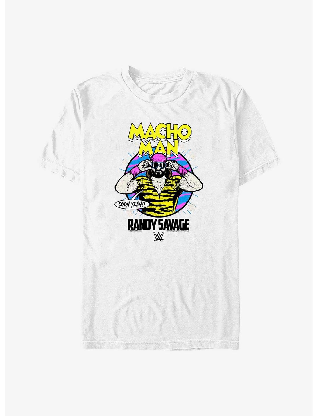 WWE Macho Man Randy Savage Big & Tall T-Shirt, WHITE, hi-res
