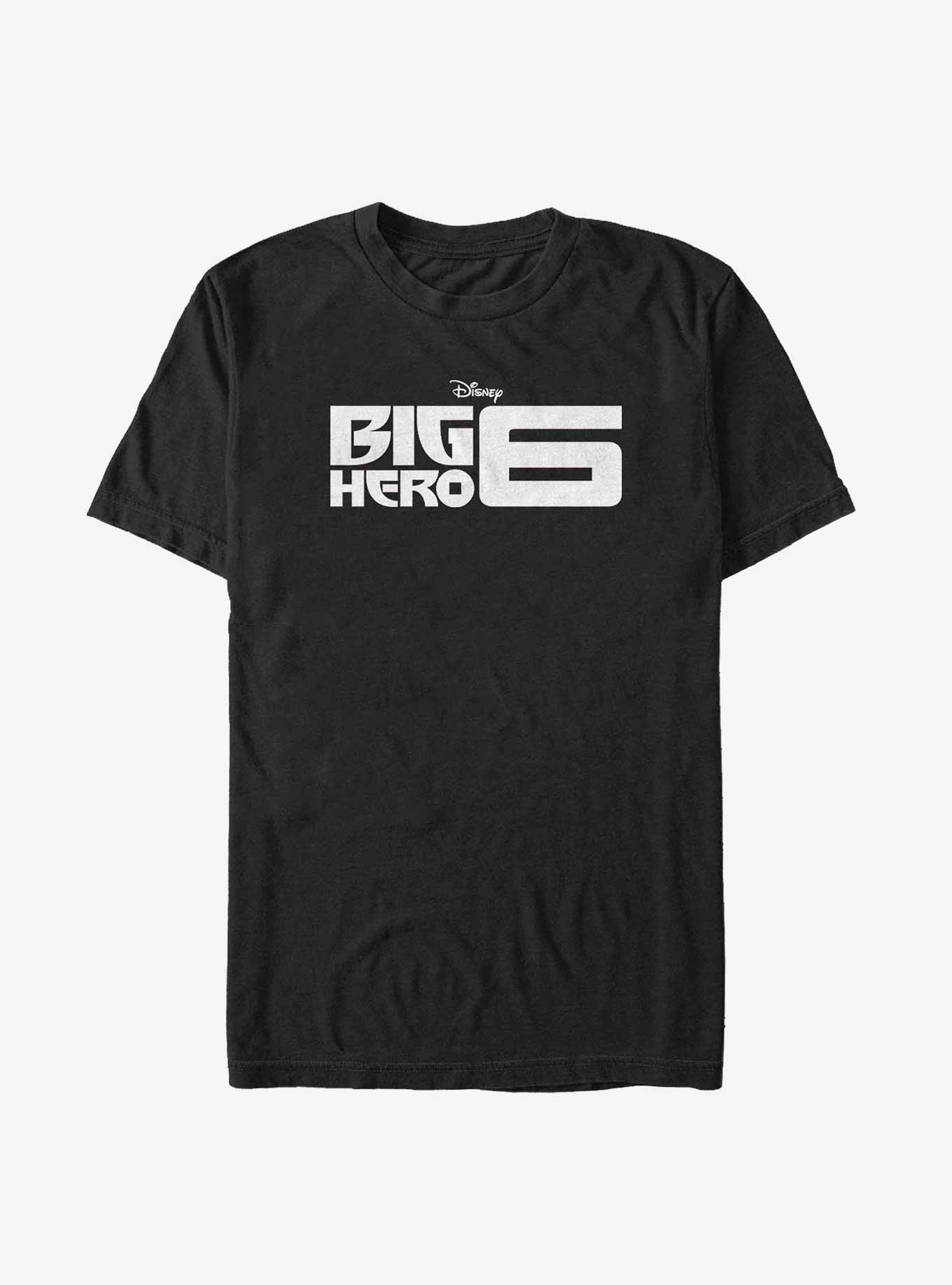 Disney Big Hero 6 Logo Big & Tall T-Shirt, BLACK, hi-res
