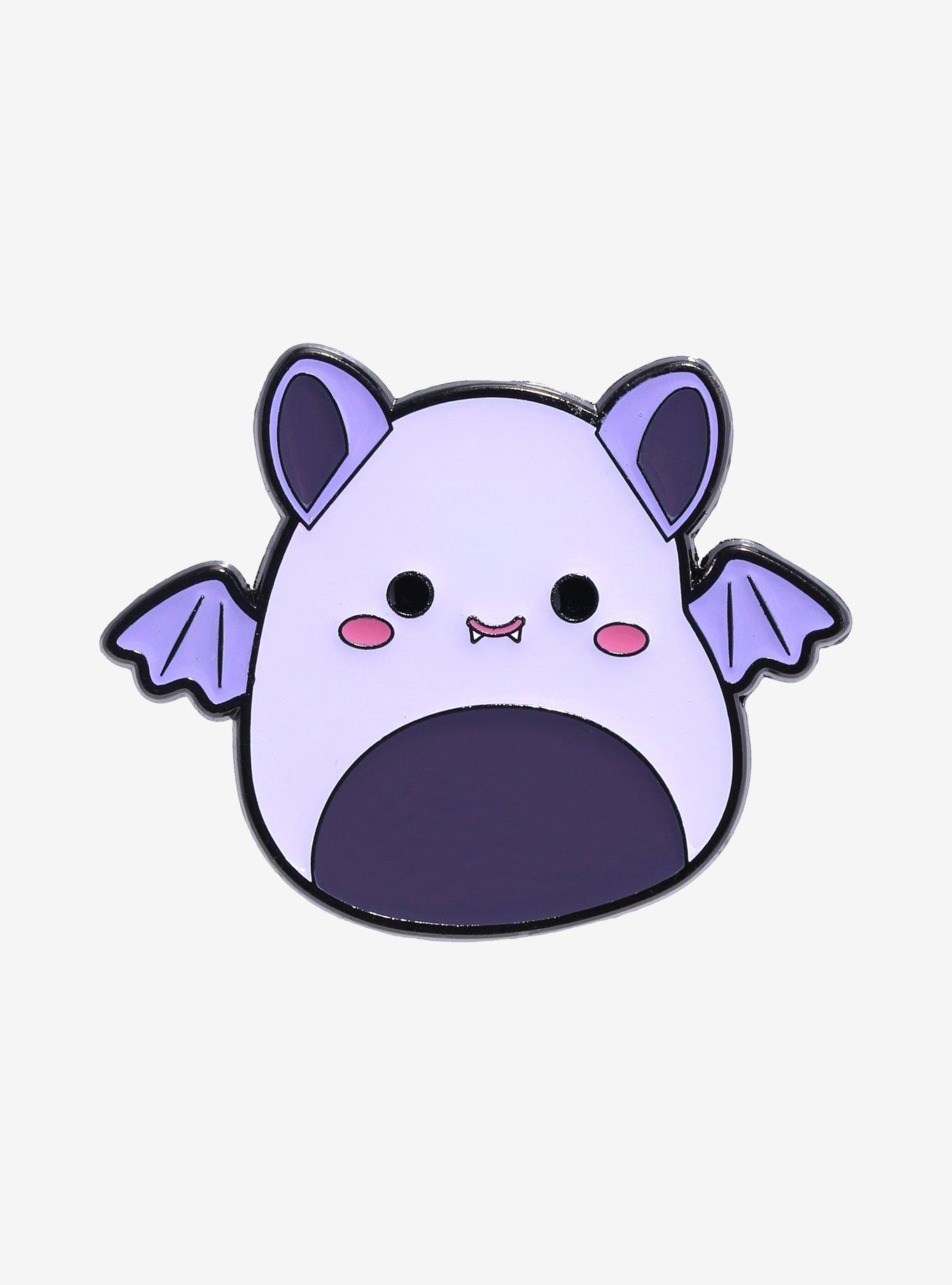 Squishmallows Zmuirez Vampire Bat Enamel Pin, , hi-res