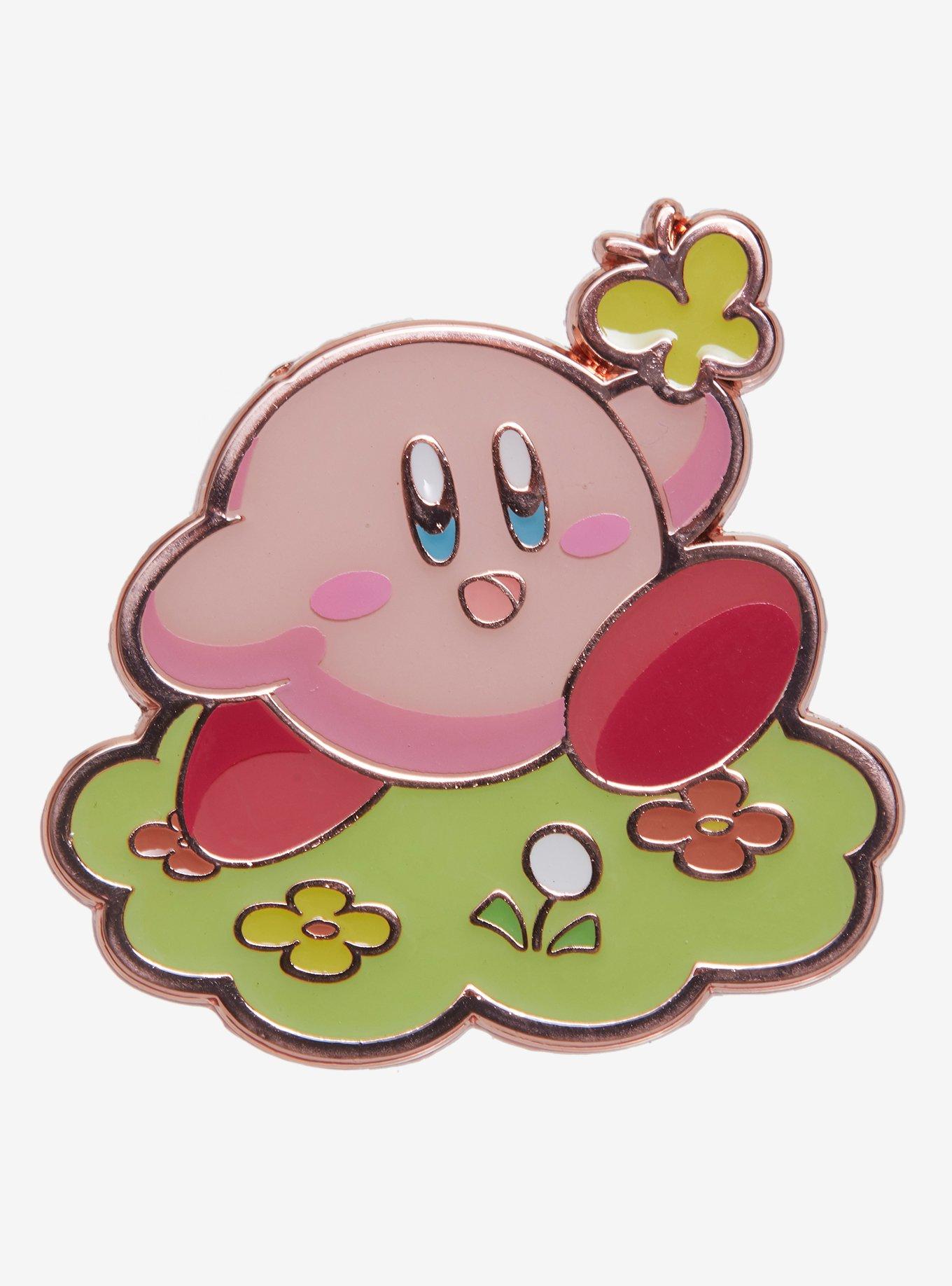 Kirby Butterfly Enamel Pin, , hi-res