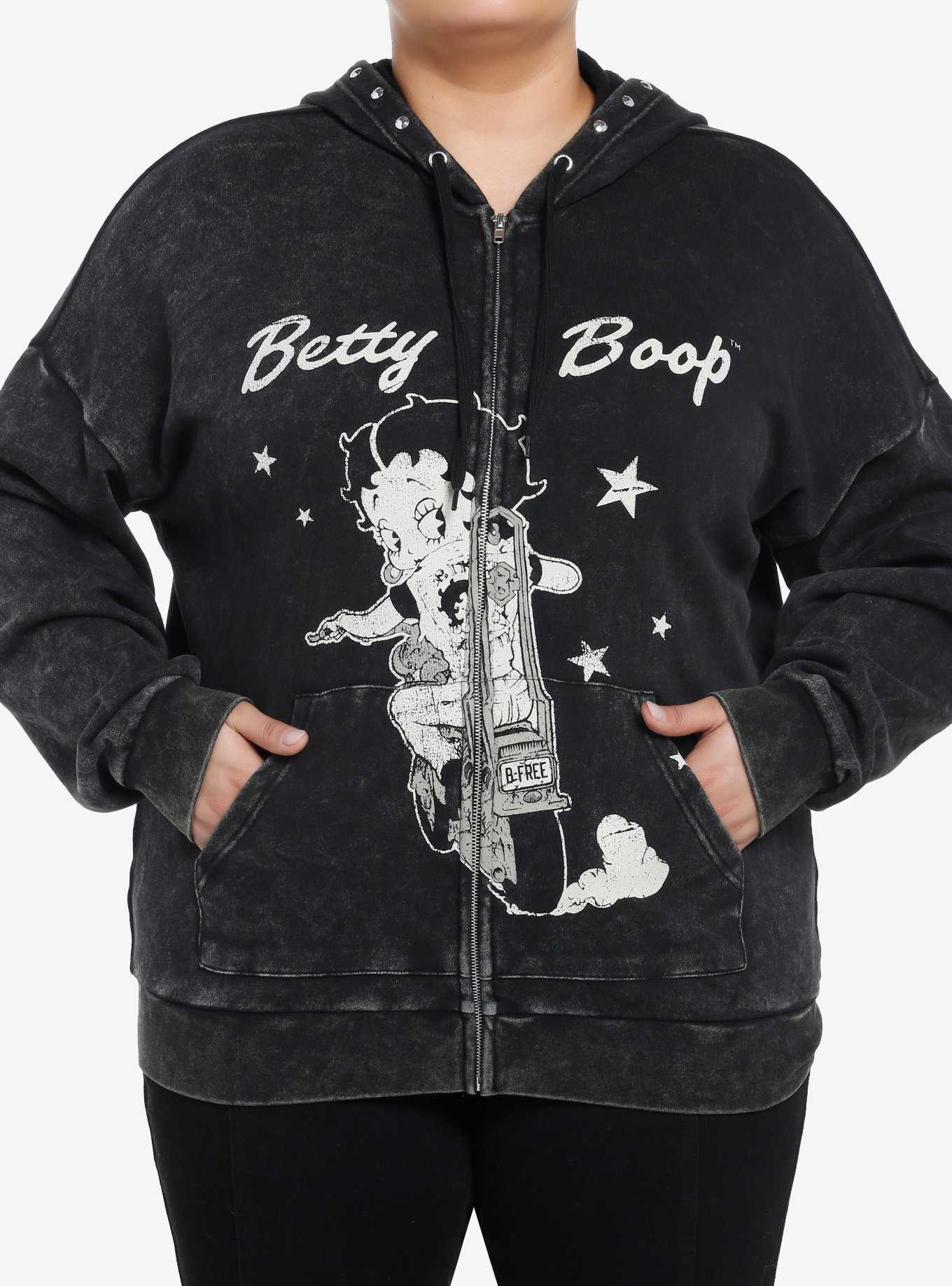 Betty boop zip deals up hoodie