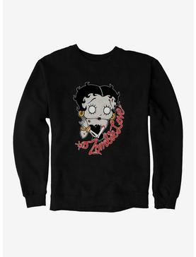 Betty Boop Zombie Love Sweatshirt, , hi-res