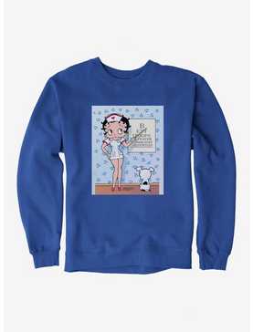 Betty Boop Snellen Eye Chart Sweatshirt, , hi-res