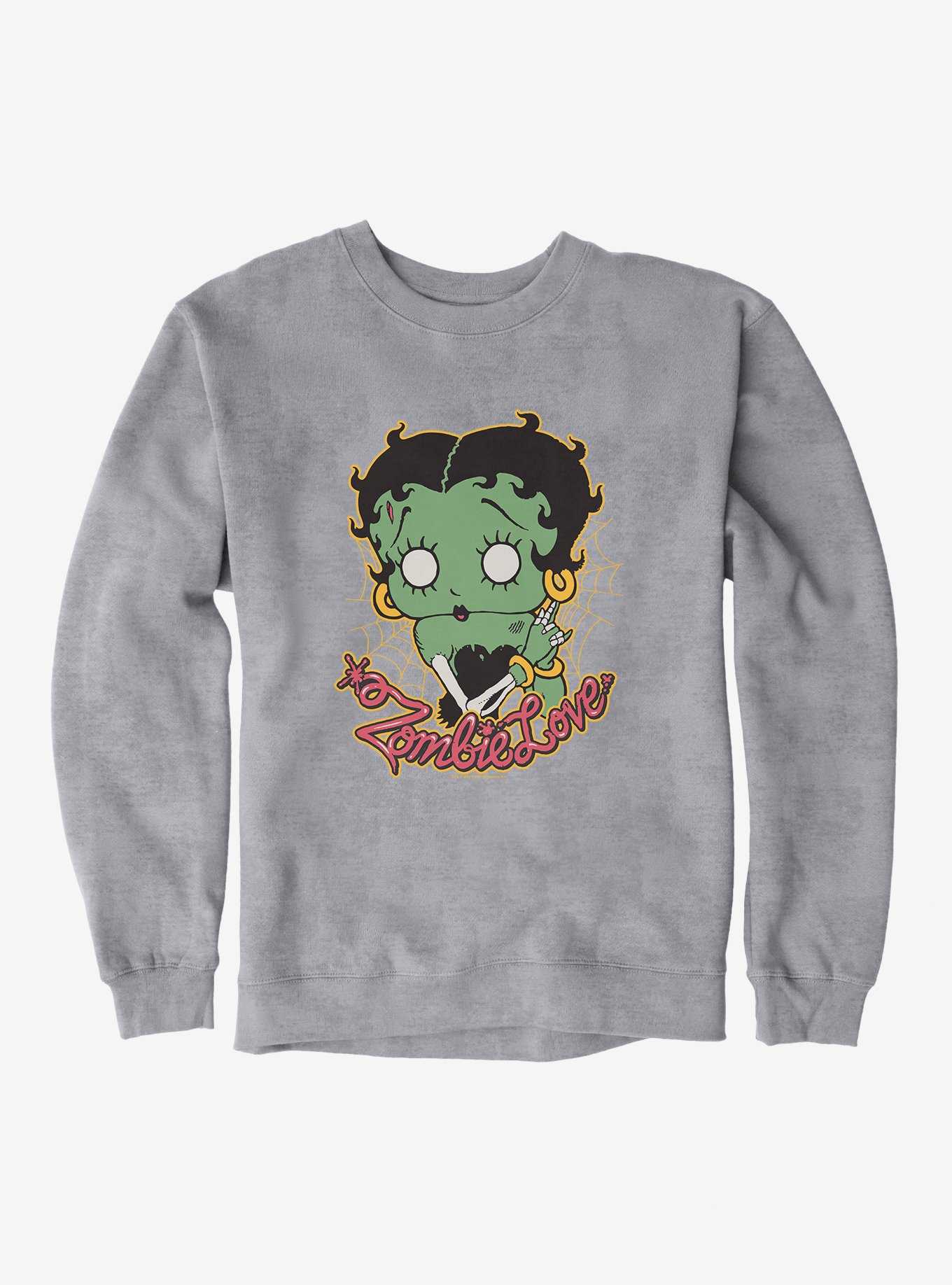 Betty Boop Zombie Boop Sweatshirt, , hi-res