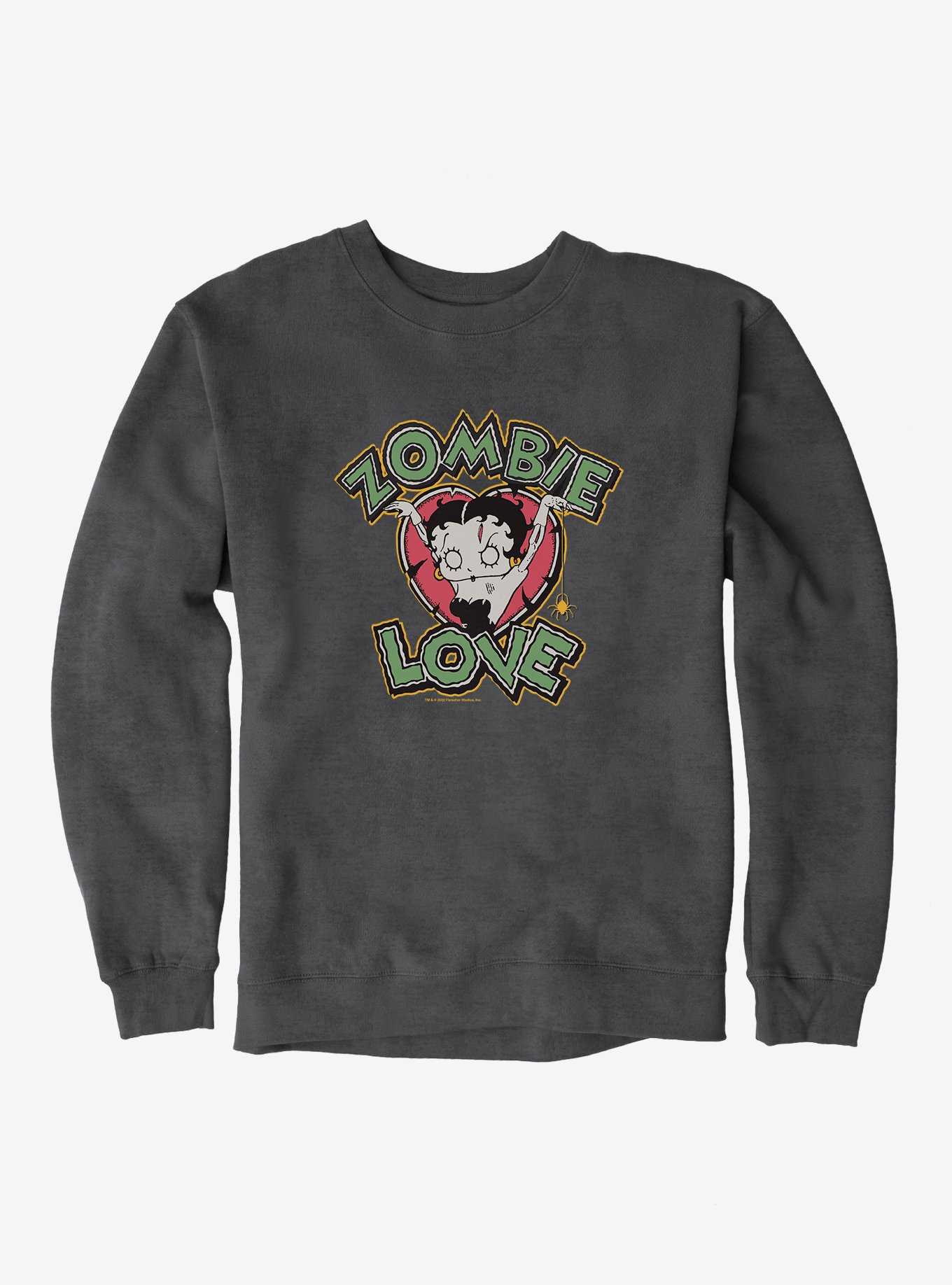 Betty Boop Love Logo Sweatshirt, , hi-res