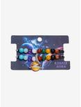 Cosmic Aura Planet Beads Best Friend Cord Bracelet Set, , hi-res