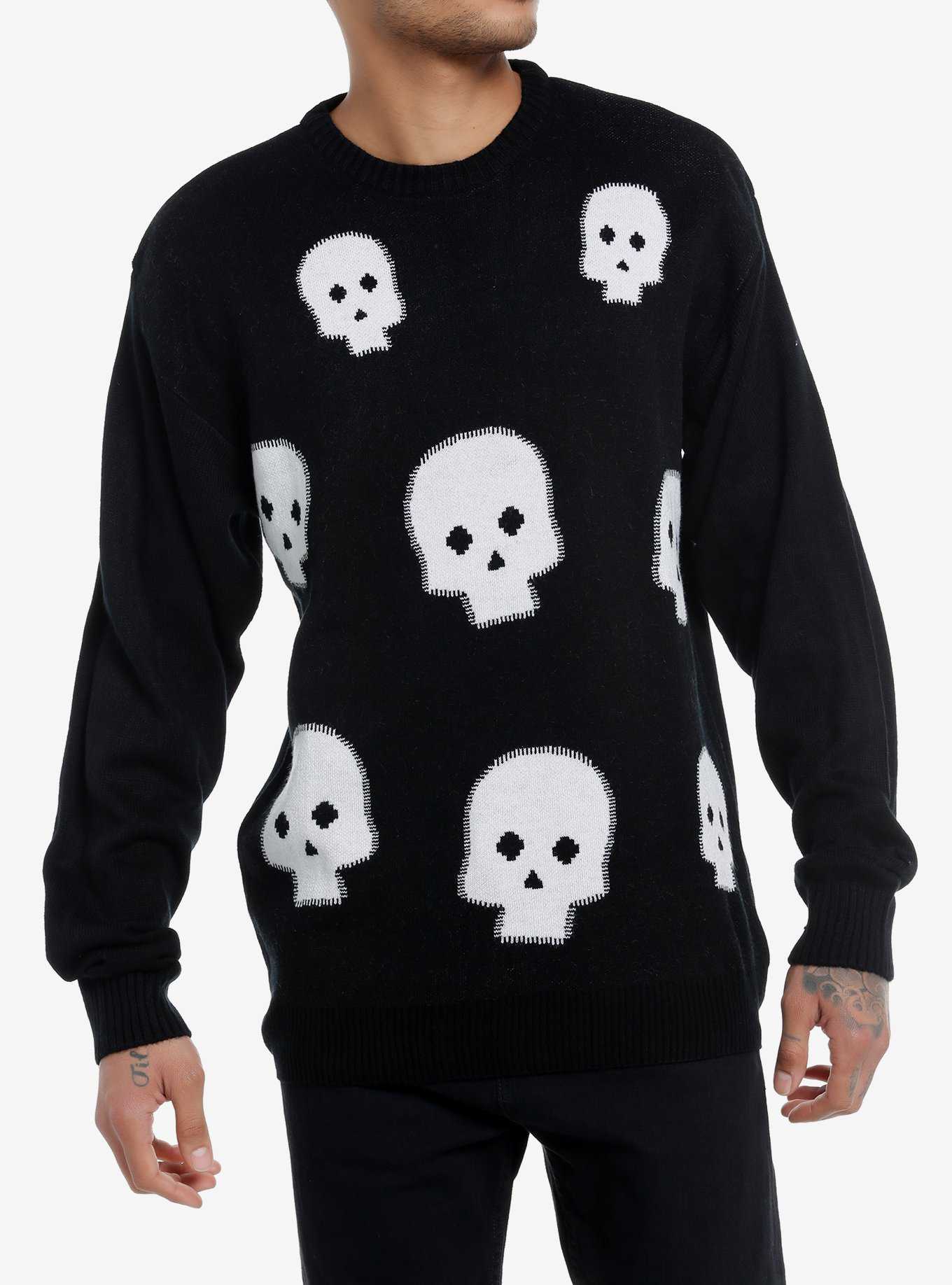 Skulls Sweater, , hi-res