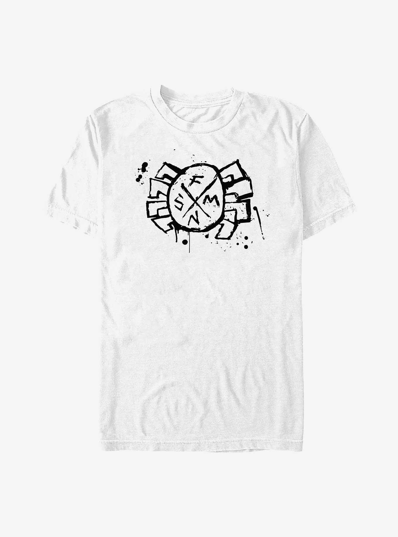 Marvel Spider-Man: Across the Spider-Verse Friendly Neighborhood Spider-Man Logo Big & Tall T-Shirt