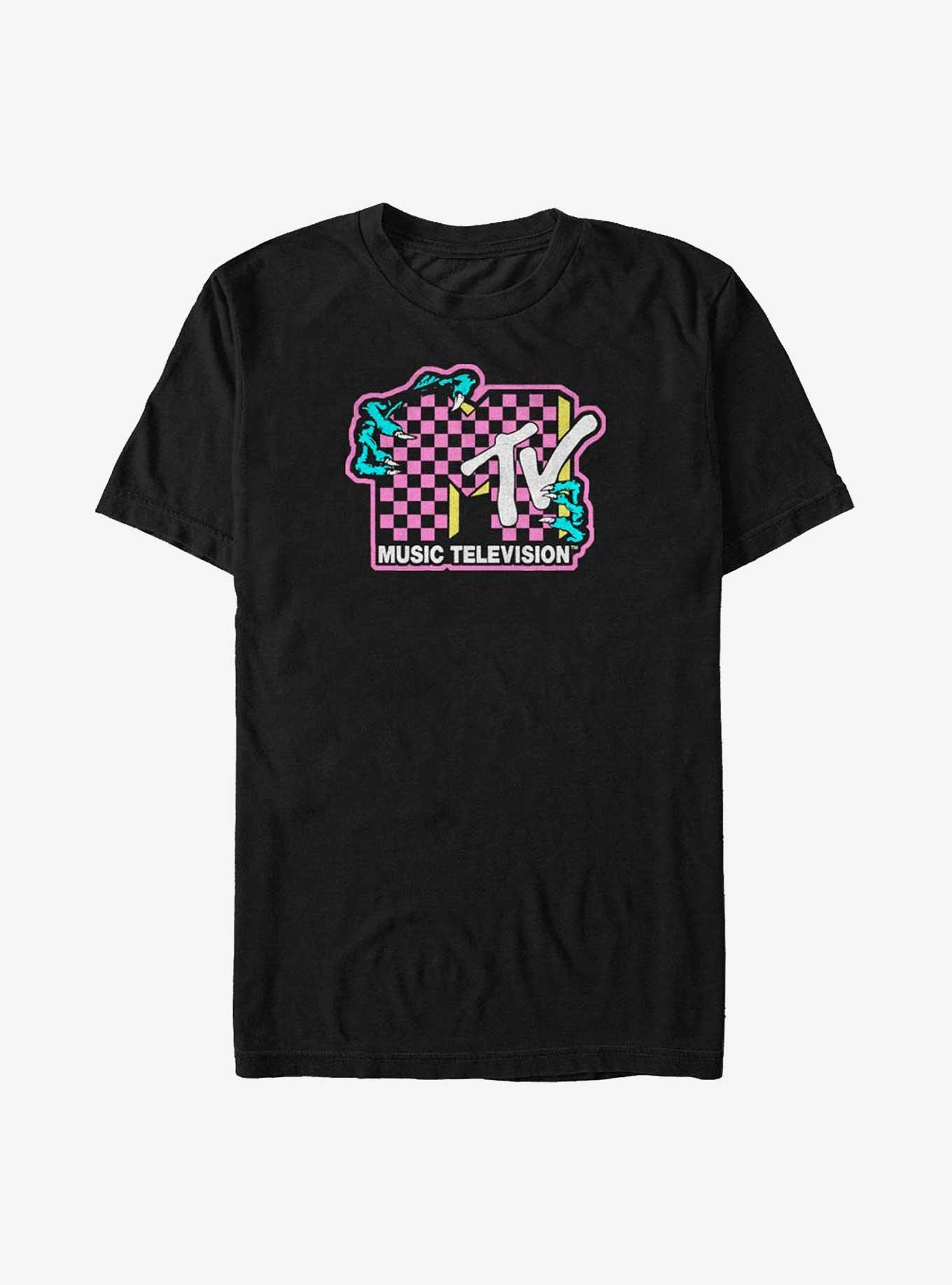 MTV Creature Logo Big & Tall T-Shirt, BLACK, hi-res