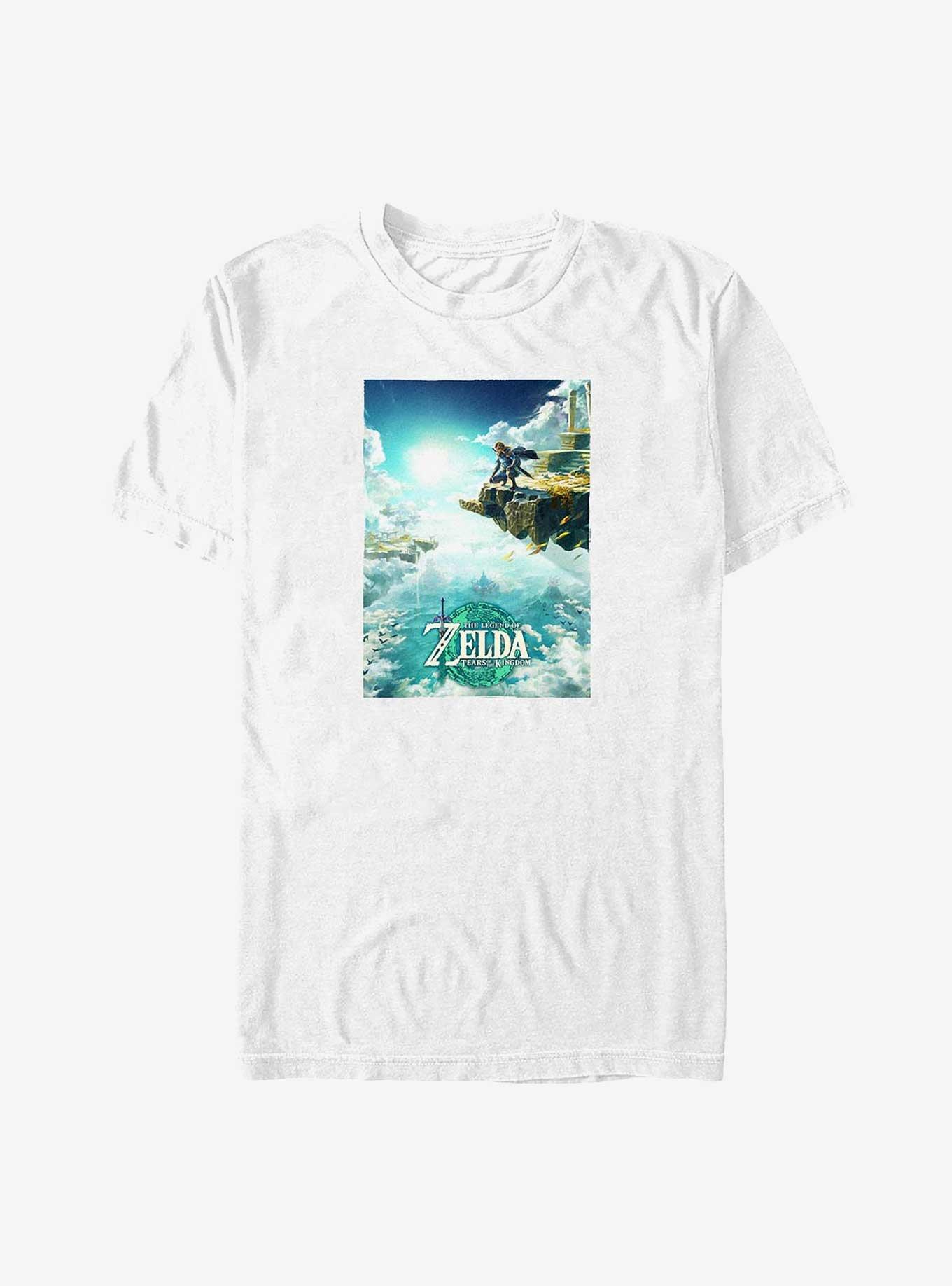 The Legend of Zelda Tears of the Kingdom Poster Big & Tall T-Shirt, , hi-res