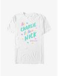 Heartstopper The Charlie To Their Nick Big & Tall T-Shirt, WHITE, hi-res