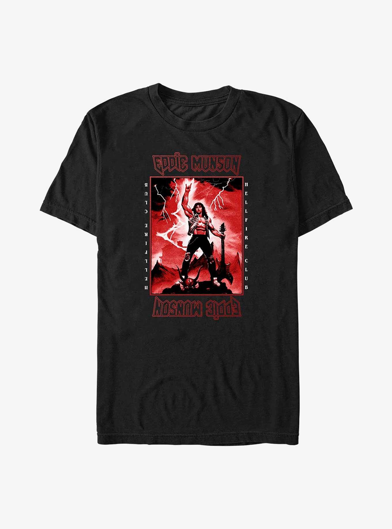 Stranger Things Power Of Eddie Big & Tall T-Shirt