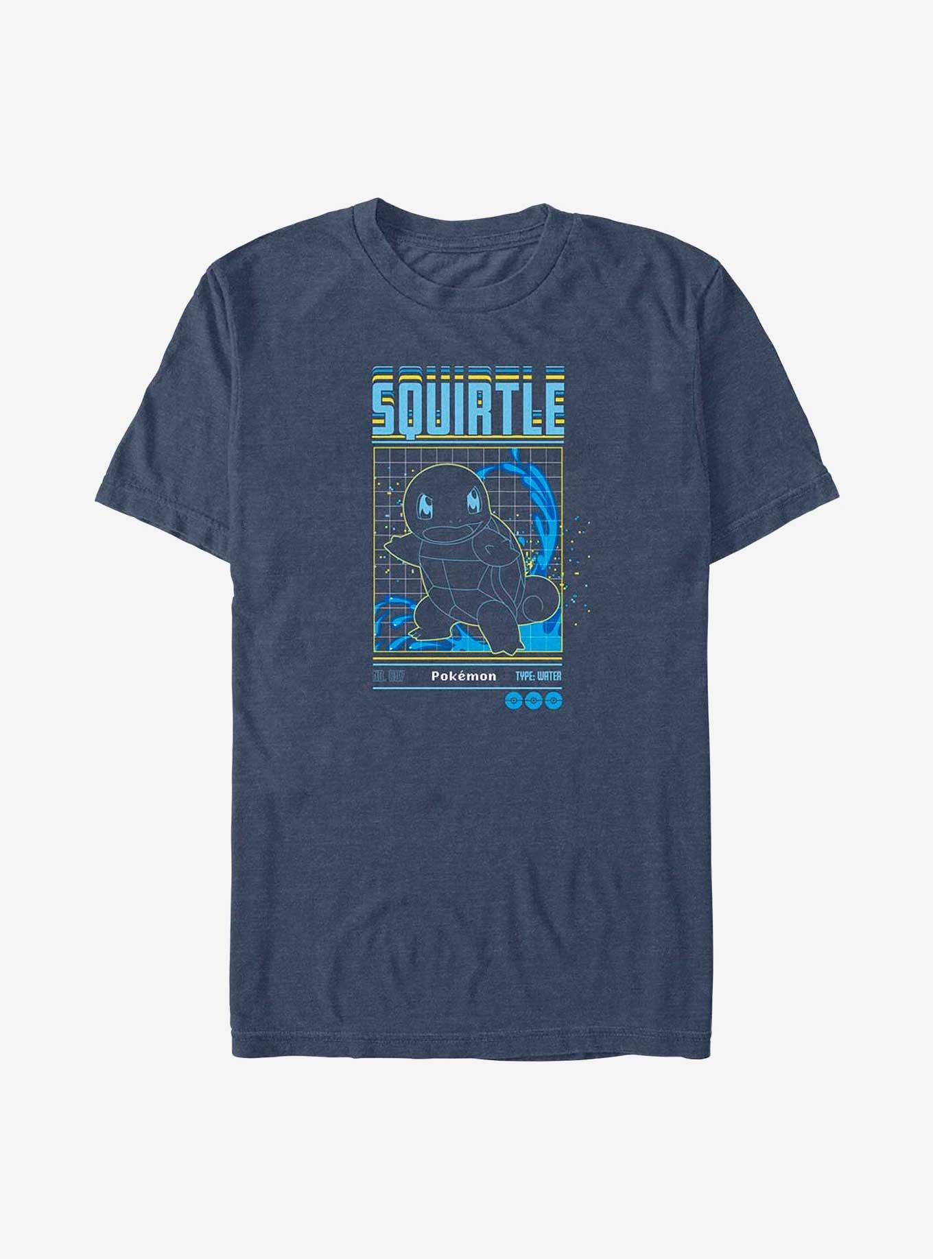 Pokemon Squirtle Grid Big & Tall T-Shirt, , hi-res