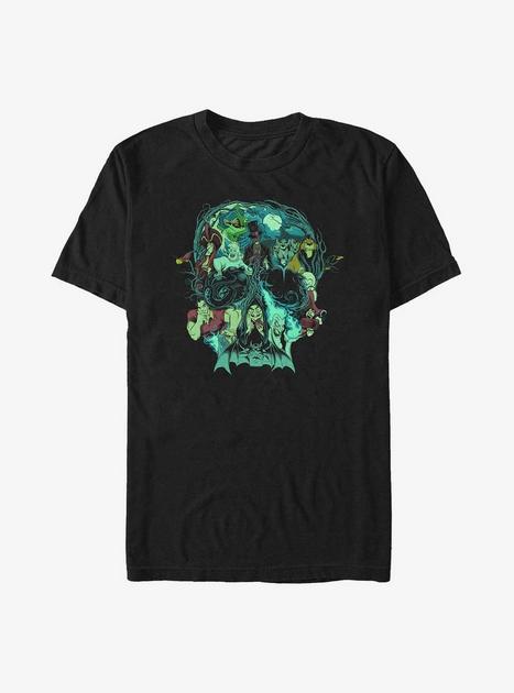 Disney Villains Wicked Things Skull Big & Tall T-Shirt - BLACK | Hot Topic