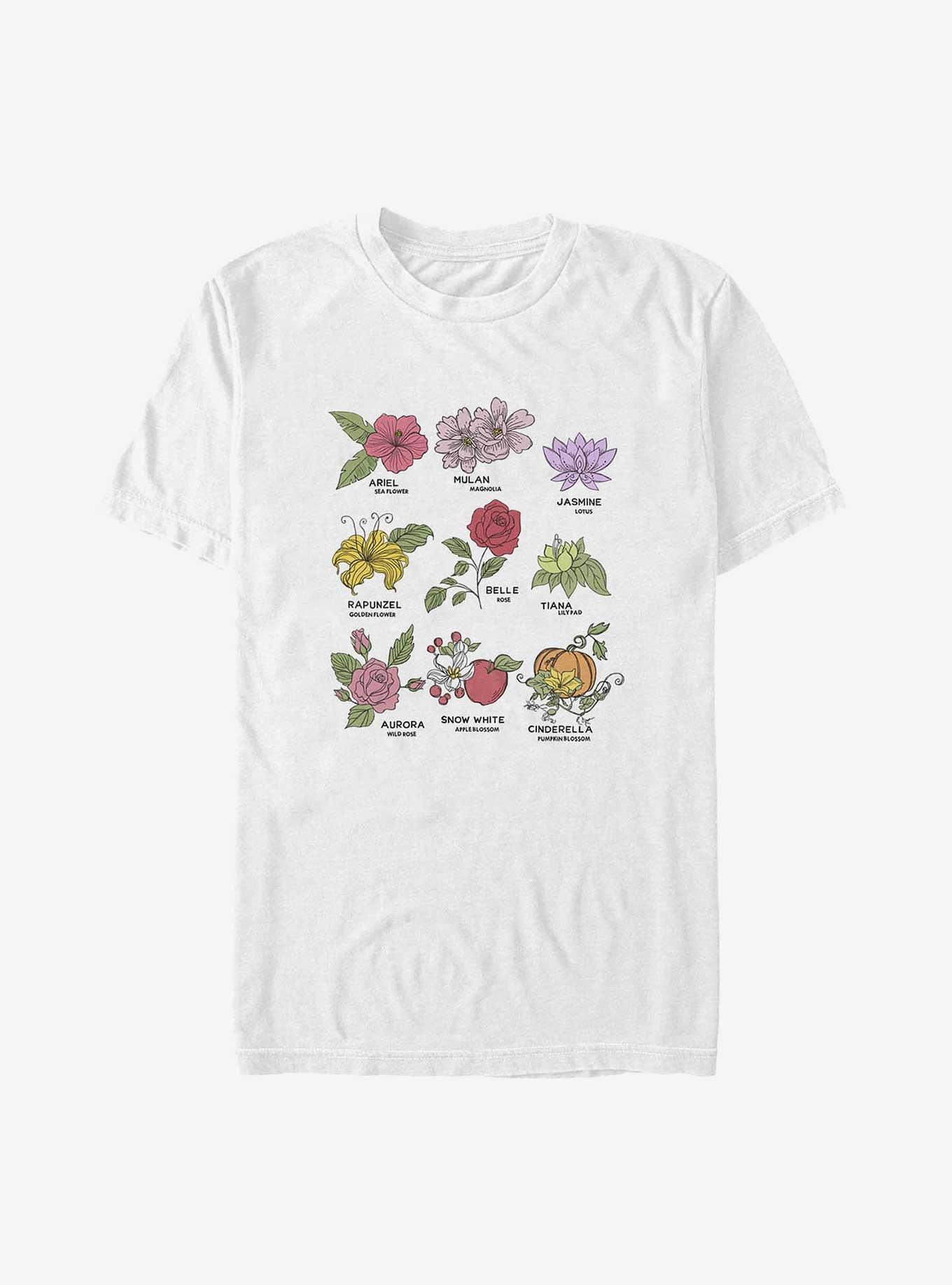 Disney Princess Flowers Big & Tall T-Shirt, , hi-res